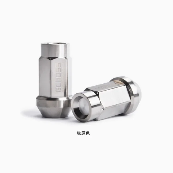 BONOSS鈦合金星辰款鍛造螺母輕量化輪轂螺絲汽車改裝螺帽原裝BLOX