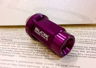 原裝BLOX(星辰款)鍛造螺絲7075鋁合金汽車輪轂螺母改裝輪胎螺帽