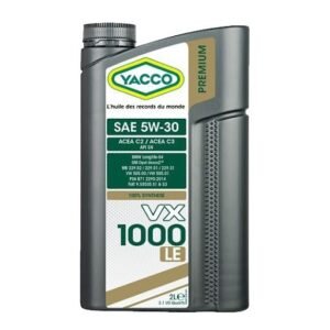 YACCO VX 1000 LE 5W30全合成 MID SAPS 機油 (貨VAN首選)