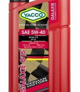 YACCO - 全合成賽車機油/偈油 GALAXIE GTS – SAE 5W40
