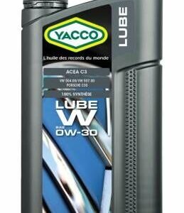YACCO 全合成超級機油 LUBE W - SAE 0W - 30 低灰分100%全合成機油,2L