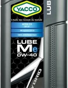 YACCO 全合成超級機油 LUBE ME - SAE 0W-40, 2L